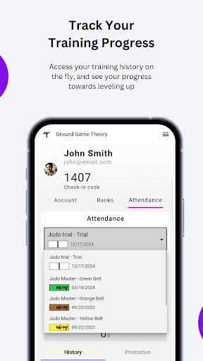 Ground Game Theory members app screenshot 3