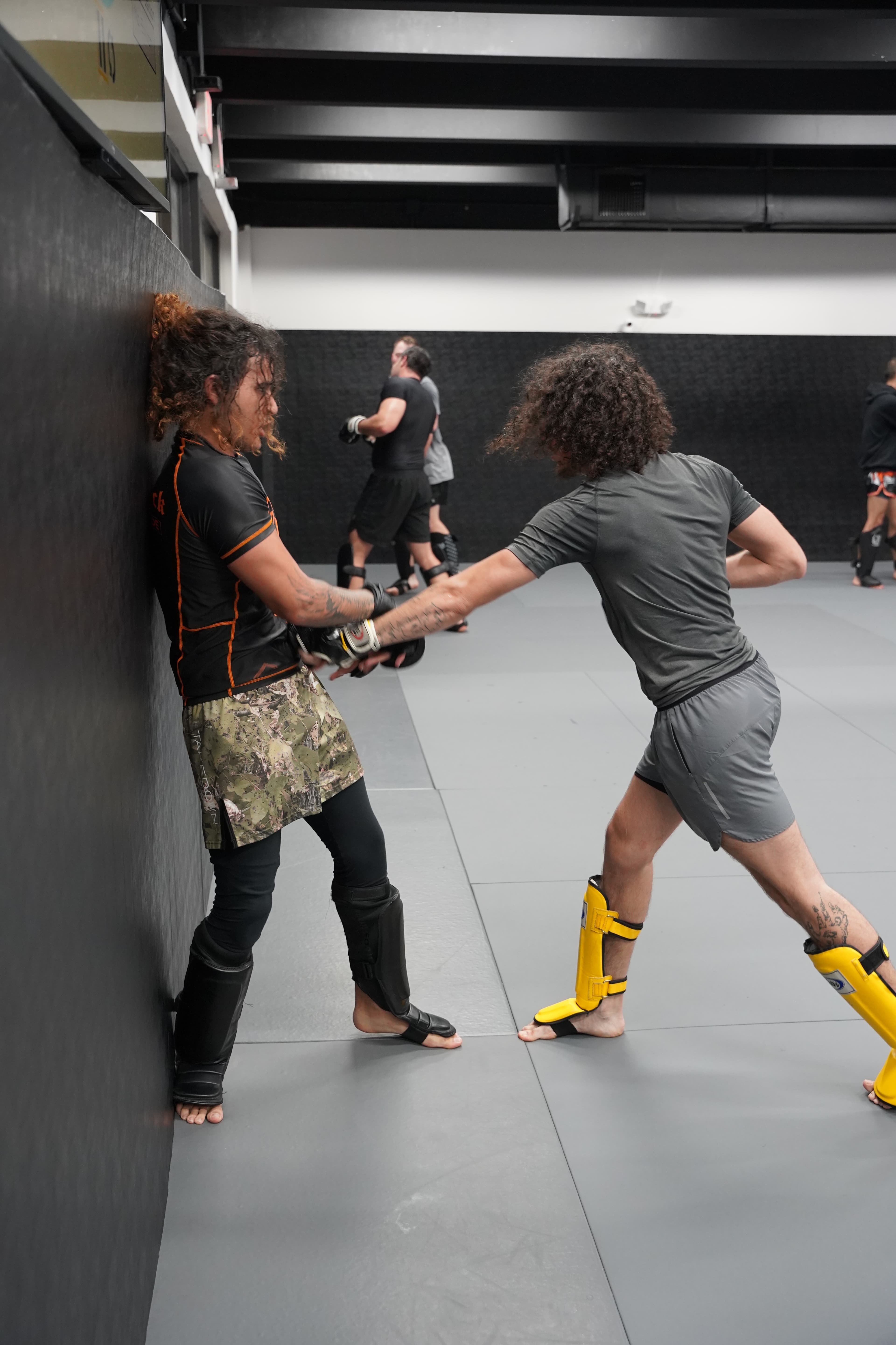 MMA striking training at Ground Game Theory Miami