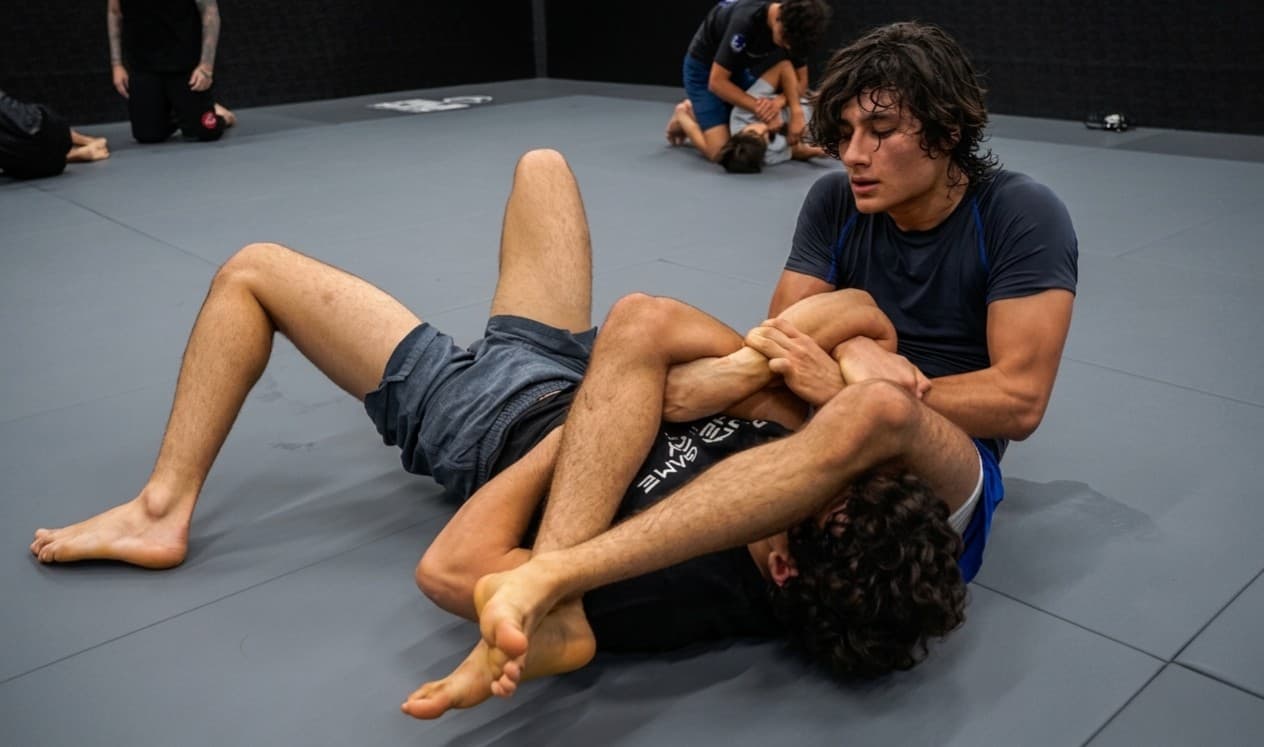 No-gi jiu jitsu training at Ground Game Theory Miami