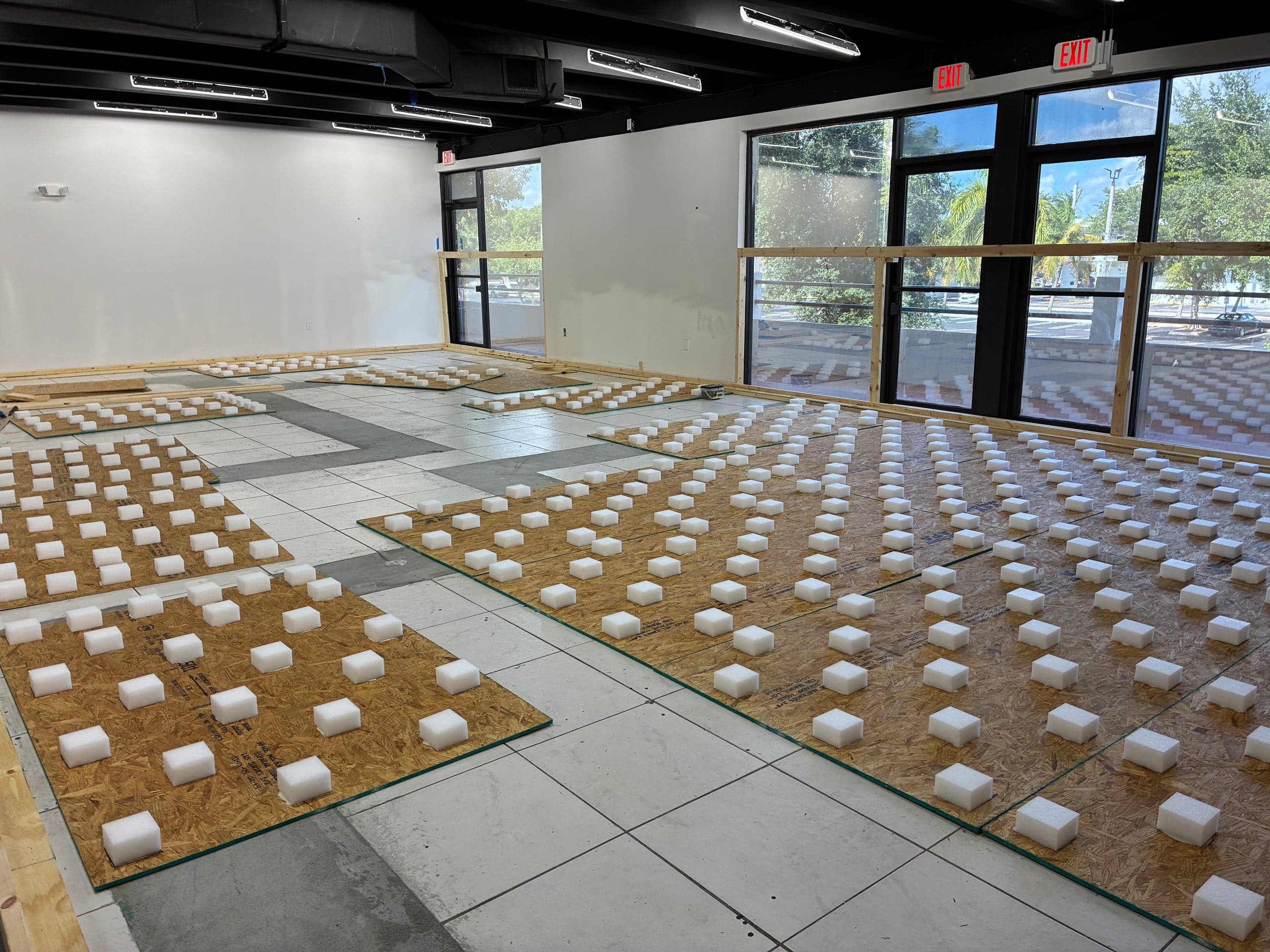 Construcción del subpiso en Ground Game Theory